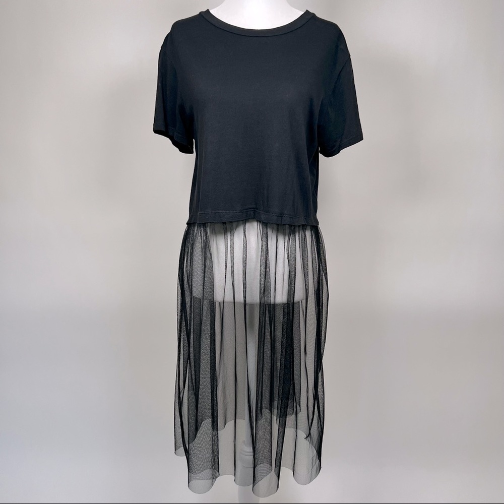 Tshirt Tule Dress